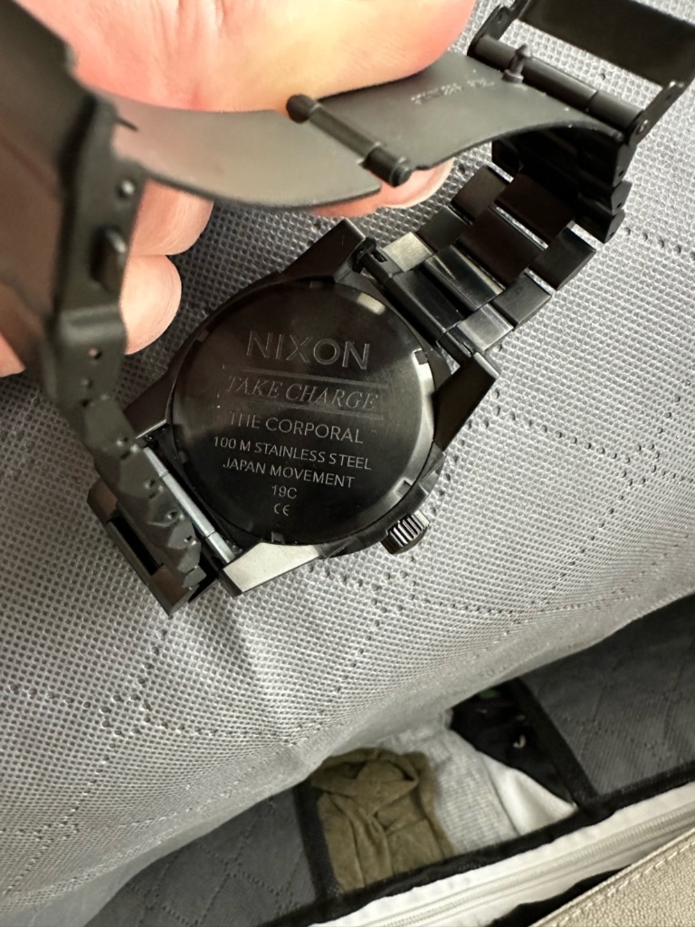 Nixon The Corporal Black Stainless Steel Watch - Picture 5 of 5